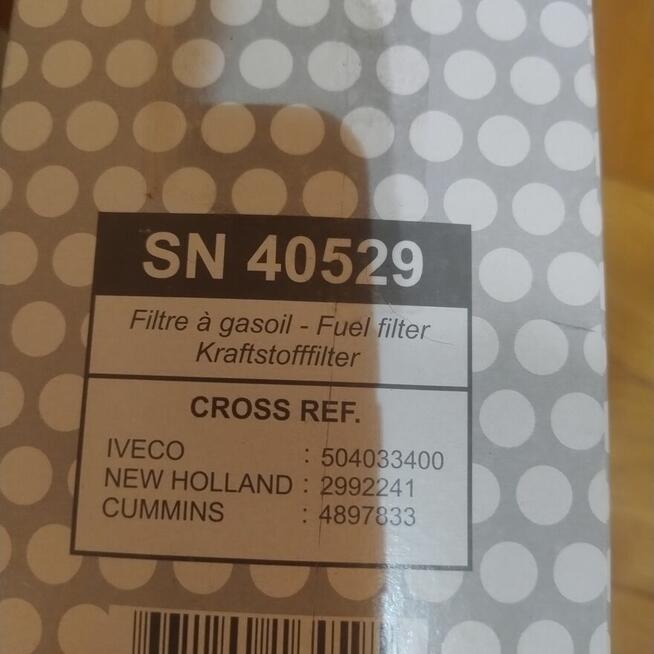 Filtr Paliwa Hifi SN 40529