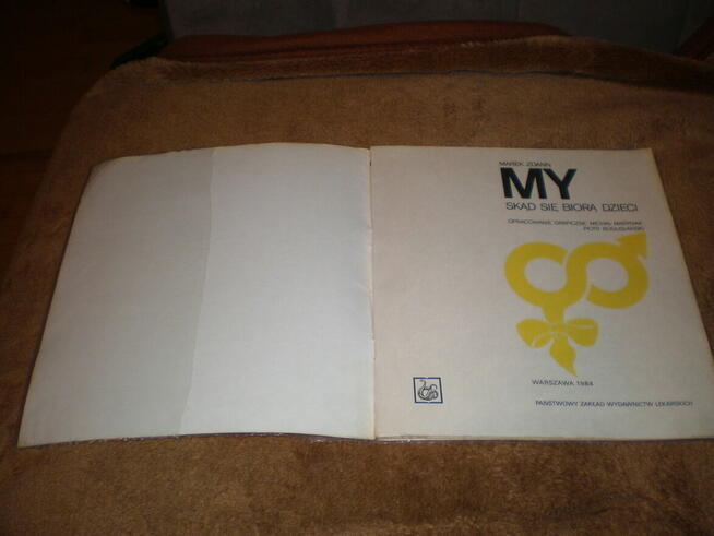 Sprzedam książkę Skąd się biorą dzieci, używana, stan dobry.
