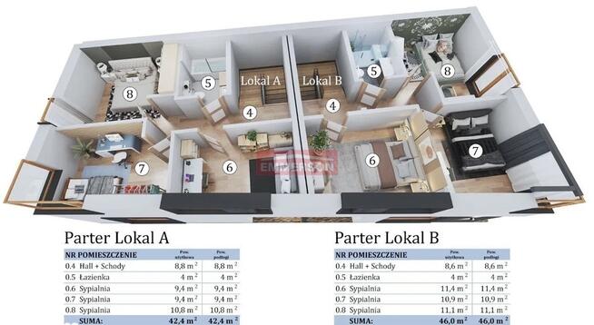 Kraków/bliźniak/Ruczaj/Dębniki/dwa piętra