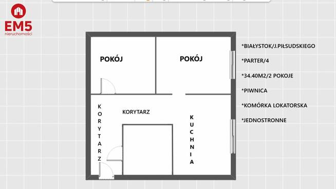 Mieszkanie Białystok Centrum, Aleja Józefa Piłsudskiego
