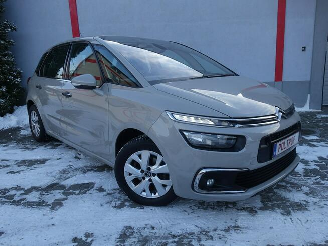 Citroen C4 Picasso 1,6D Navi Alu Ledy Klimatronik CarPlay Opłacony VIP Gwarancja
