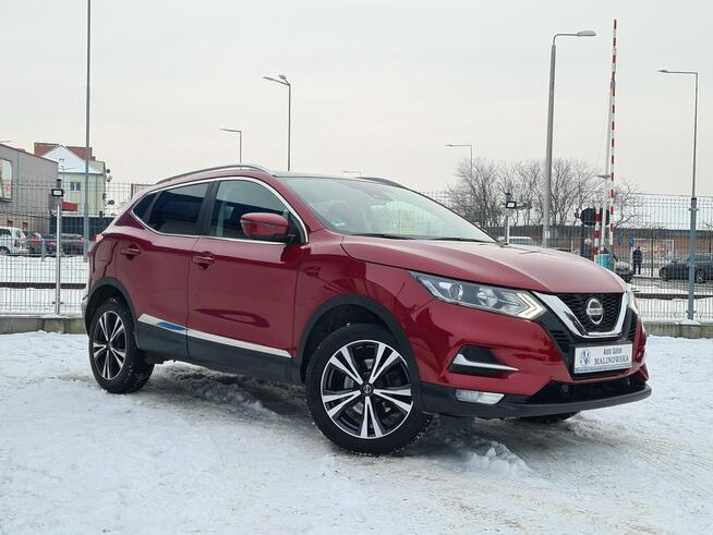 Nissan Qashqai 57 Tys.Km Serwis Navi Kamera 360* SzklanyDach 2xPDC Wolne Ręce Alu