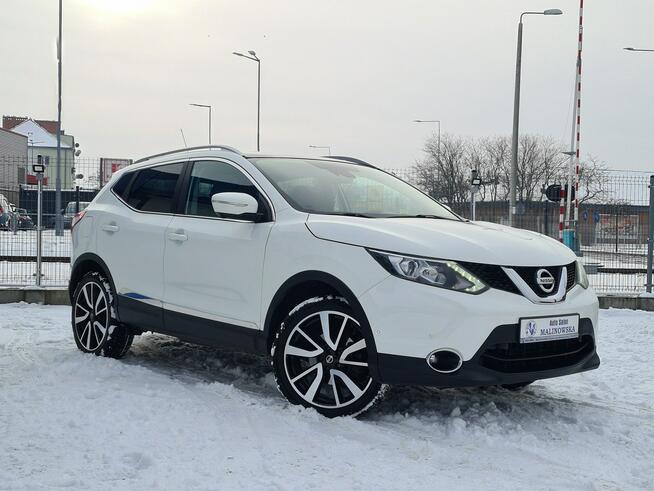 Nissan Qashqai SzklanyDach Xenon Navi Kamera Skóra Grzane Fotele 2xPDC Wolne Ręce Alu