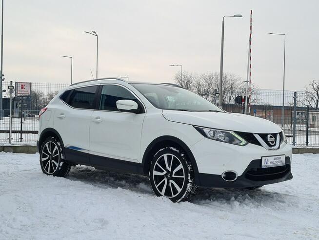 Nissan Qashqai SzklanyDach Xenon Navi Kamera Skóra Grzane Fotele 2xPDC Wolne Ręce Alu
