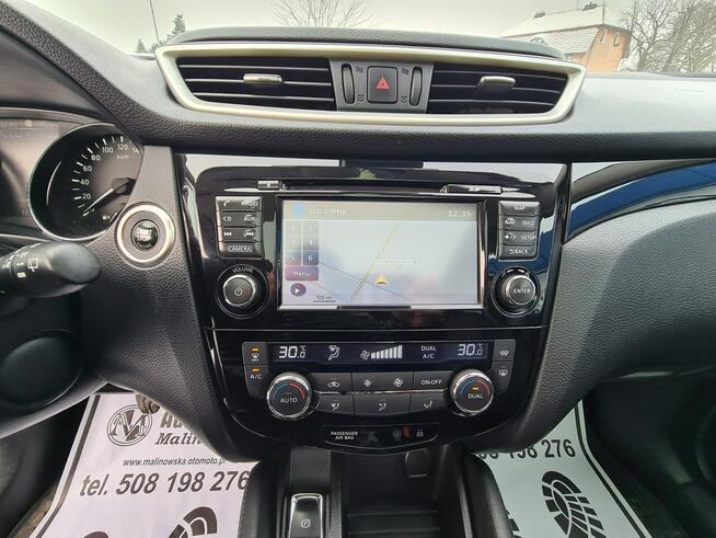 Nissan Qashqai SzklanyDach Xenon Navi Kamera Skóra Grzane Fotele 2xPDC Wolne Ręce Alu