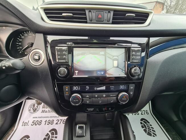 Nissan Qashqai SzklanyDach Xenon Navi Kamera Skóra Grzane Fotele 2xPDC Wolne Ręce Alu