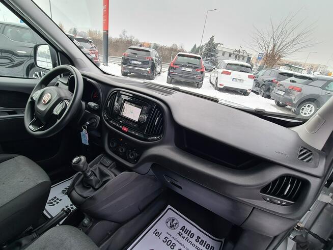 Fiat Doblo 3-Osobowy 91 Tys.Km 1.6 JTD 105KM Navi PDC Klimatyzacja Tempomat