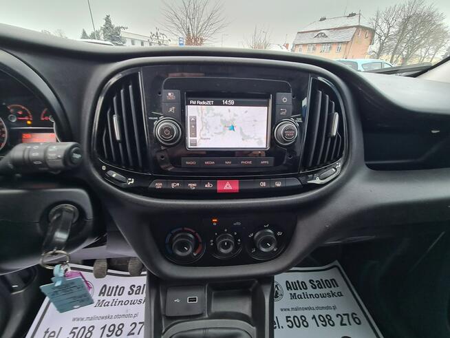 Fiat Doblo 3-Osobowy 91 Tys.Km 1.6 JTD 105KM Navi PDC Klimatyzacja Tempomat