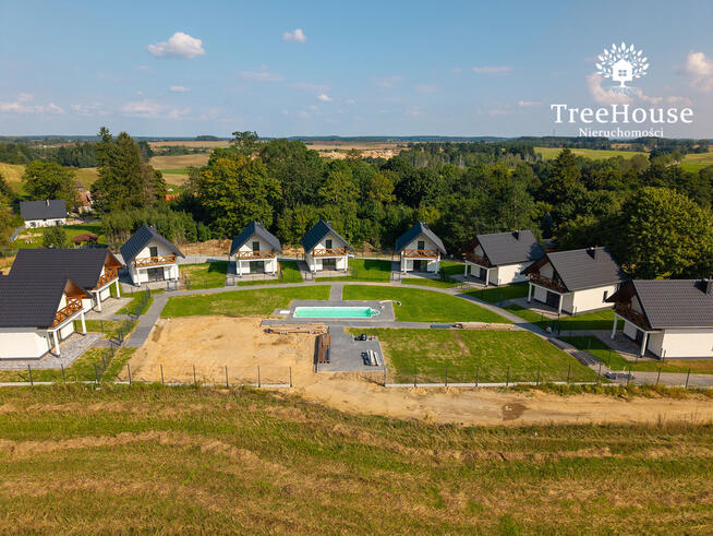 Mazurska Osada - domy rekreacyjne z basenem