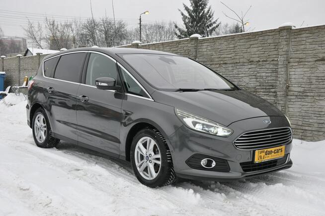 Ford S-Max 2.0TDCi 150KM manual Full LED 7 foteli Kamera przód tył Asystenci SONY