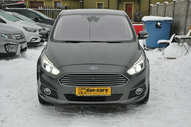 Ford S-Max 2.0TDCi 150KM manual Full LED 7 foteli Kamera przód tył Asystenci SONY