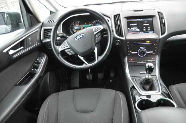 Ford S-Max 2.0TDCi 150KM manual Full LED 7 foteli Kamera przód tył Asystenci SONY