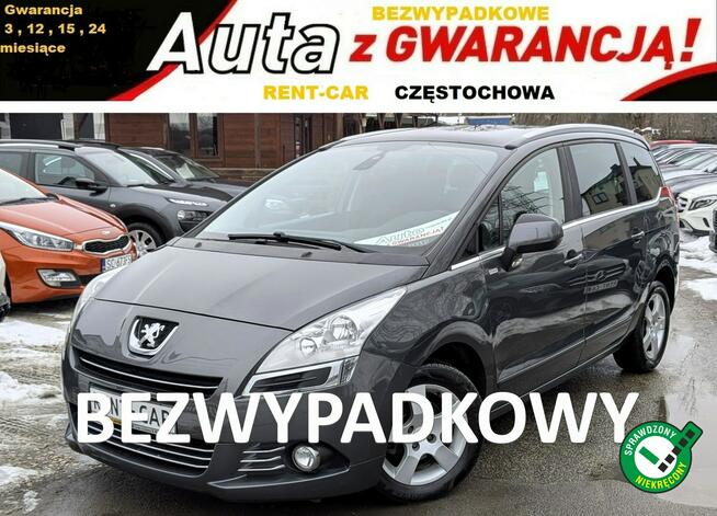 Peugeot 5008 1.6HDi*115PS*OPŁACONY Bezwypadkowy Klimatronik*Serwis*VIP GWARANCJA 24