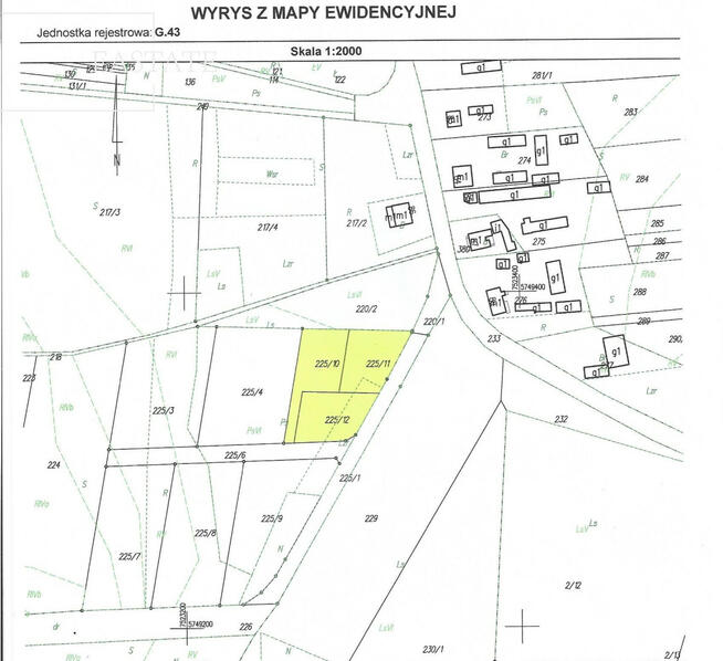 Działka budowlana Mariańskie Porzecze gm. Wilga,