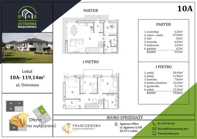 Dom Lublin Szerokie, Ustronna