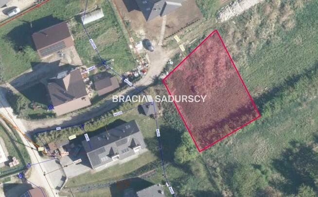 Działka budowlana Dojazdów gm. Kocmyrzów-Luborzyca, Zacisze