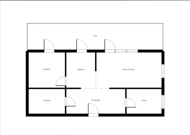 Nowoczesne, 3 pokoje, taras, mp, kom. lok