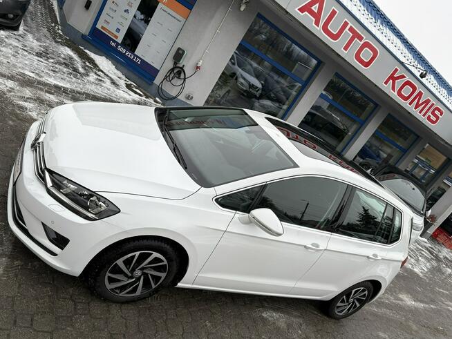 Volkswagen Golf Sportsvan 1.4 150 KM Highline, Biała Perła,Niski przebieg, Gwarancja
