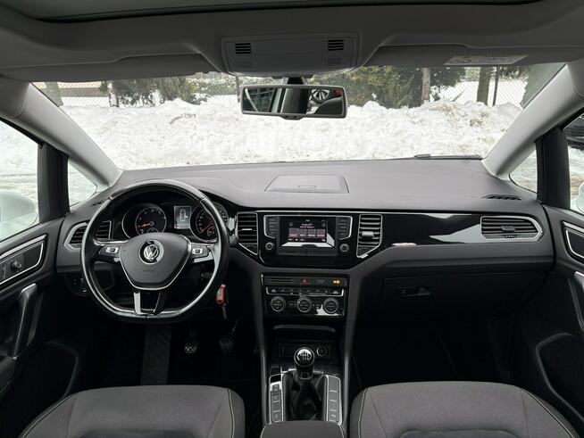 Volkswagen Golf Sportsvan 1.4 150 KM Highline, Biała Perła,Niski przebieg, Gwarancja