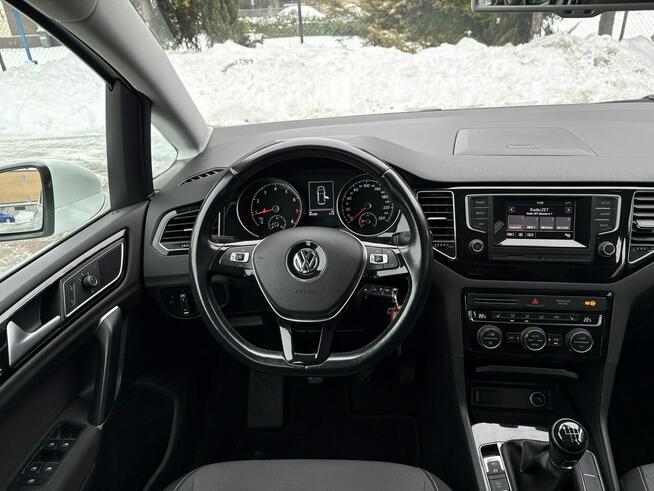 Volkswagen Golf Sportsvan 1.4 150 KM Highline, Biała Perła,Niski przebieg, Gwarancja