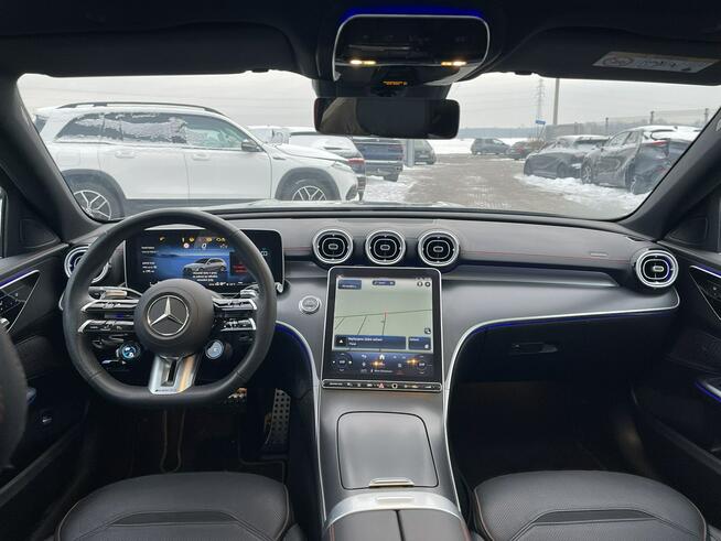 Mercedes C 43 AMG mHEV 422KM 4Matic+ Skóra Panorama Kamery360 HAK