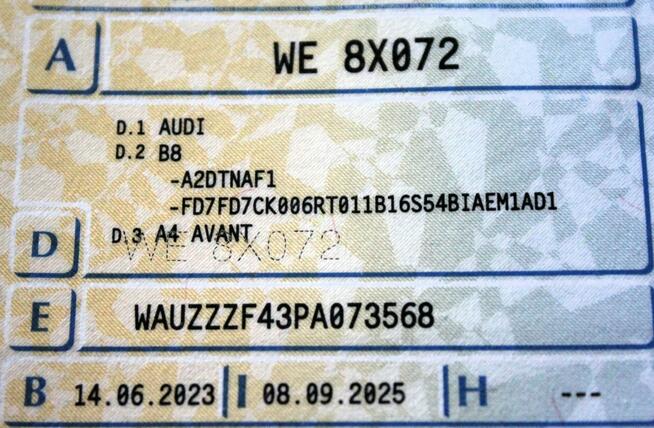 Audi A4 SalonPL Automat FV23% 163KM Virtual LED Navi El.Klapa Gwarancja