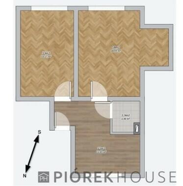 2-pokojowe mieszkanie na Woli