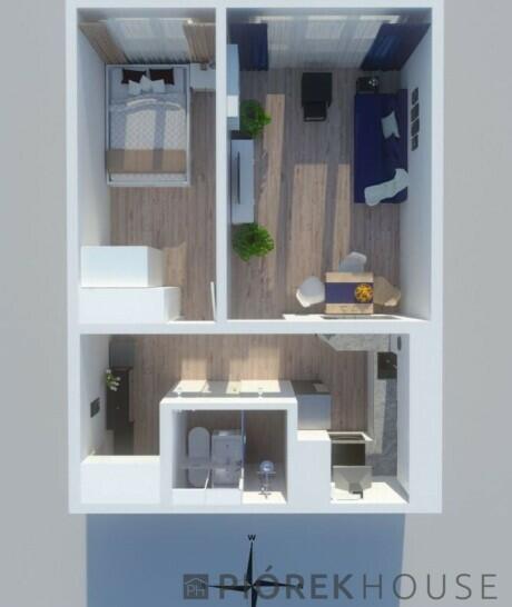 2-pokojowe mieszkanie na Mokotowie