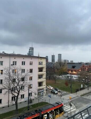 Dwupoziomowe mieszkanie na Ochocie