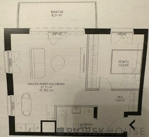 2-pokojowe mieszkanie na Woli