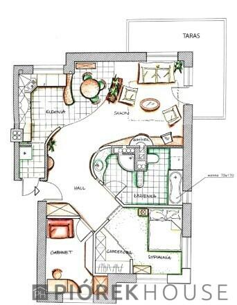 3-pokojowe mieszkanie na Wawrze