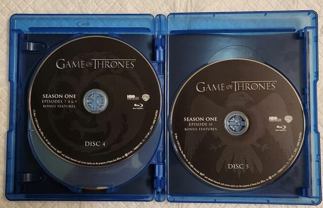 Gra o tron sezon 1 bluray