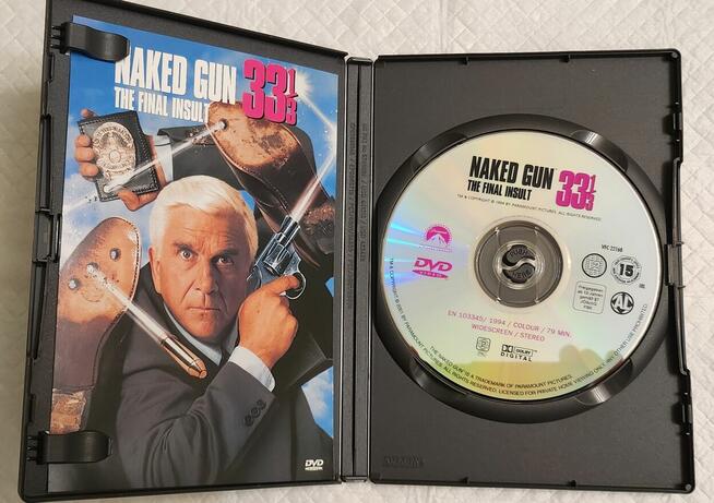 Naga broń zestaw trzech filmów dvd