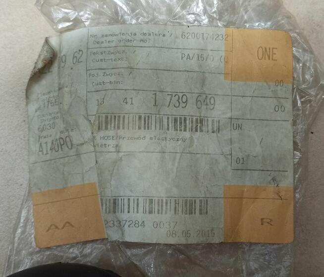 Przewód elastyczny powietrza