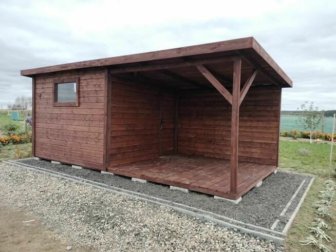 Domek ogrodowy działkowy letniskowe