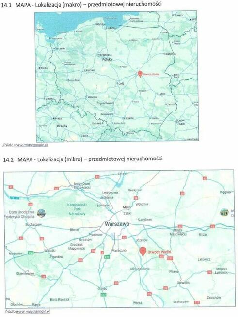 Otwock Wielki, 0,5258 ha