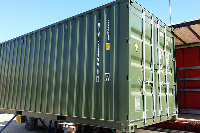 Kontenery 20dv po jednej trasie