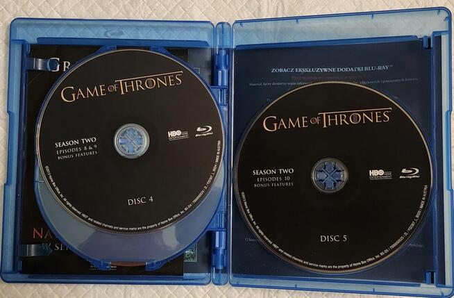 Gra o tron sezon 2 bluray