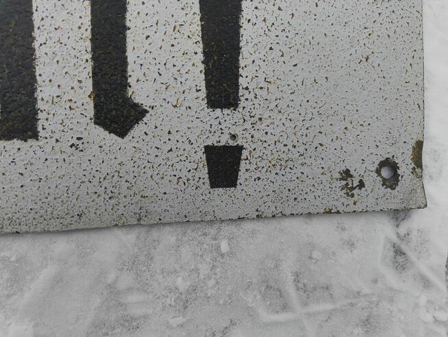 Stary Niemiecki szyld 2 wojna światowa okupacja Polski