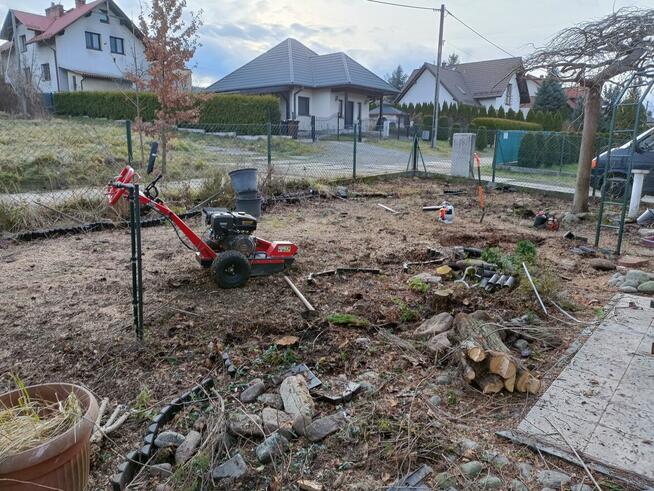 Wycinka drzew, frezowanie pni, karczowanie działek