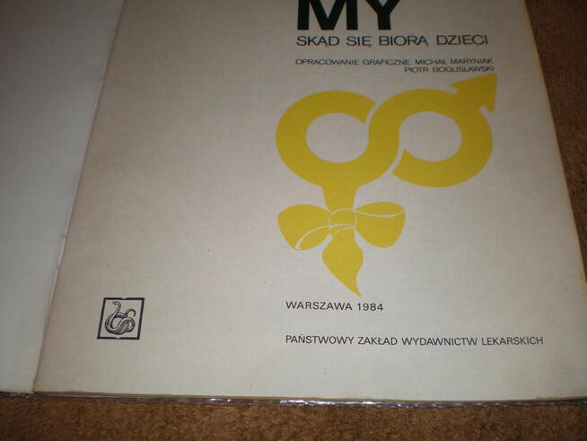 Sprzedam książkę Skąd się biorą dzieci, używana, stan dobry.