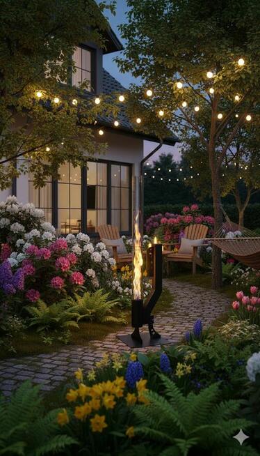 OGRZEWACZ TARASOWY na pellet - ogniowa pochodnia