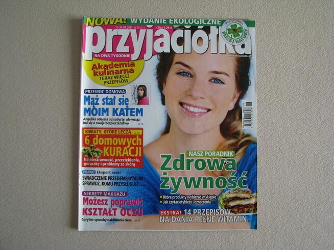 Przyjaciółka nr 8 z 2013 r. i nr 12 z 2018 r.