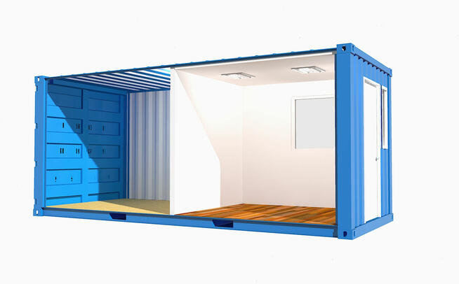 Kontenery Combo - biuro i magazyn w jednym