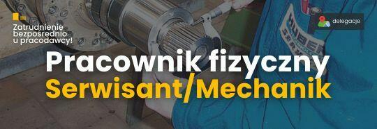 Iława, od razaz praca. Pomocnik serwisanta, technika (m/k)