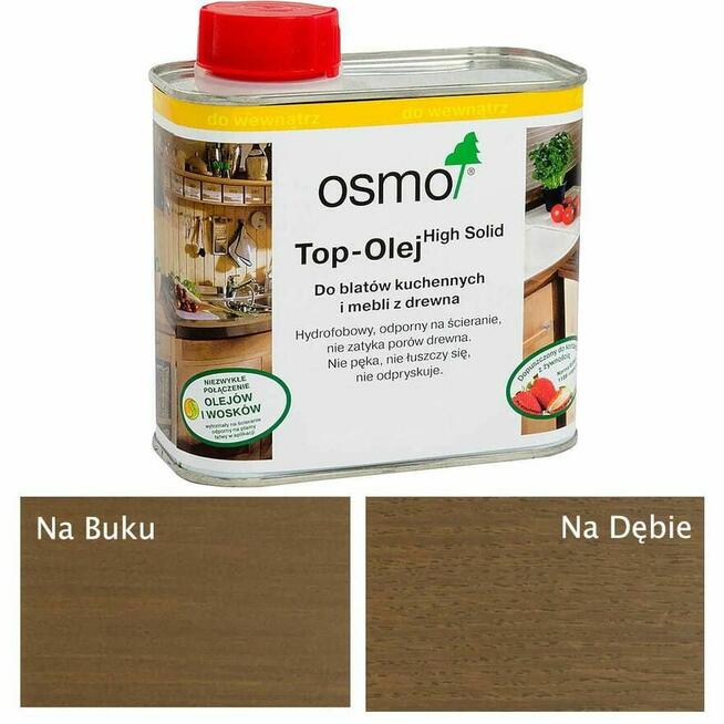 Top olej osmo do blatów kuchennych 3037, 3061, 3068 0,5 L