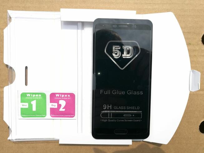 Nowe szkło hartowane pełne Full Glue 5D 9H do Huawei Mate 10