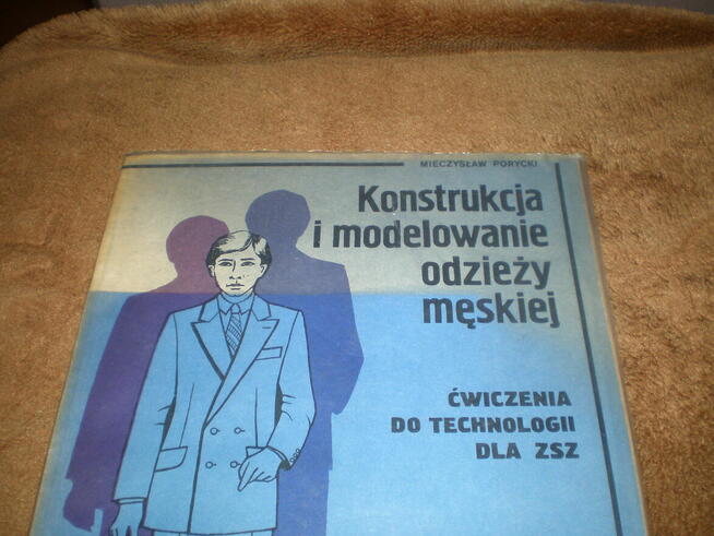 Sprzedam książkę Konstrukcja i modelowanie odzieży męskiej.