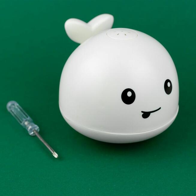 Zabawka do kąpieli wieloryb fontanna sensoryczna