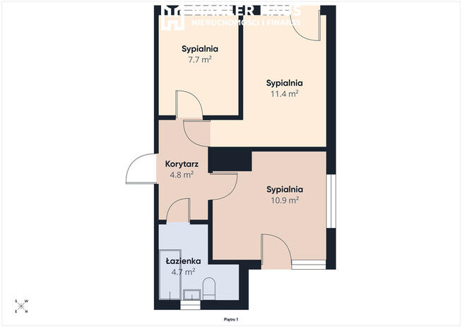 Pół bliźniaka w miejscowości Wronki Wielkie